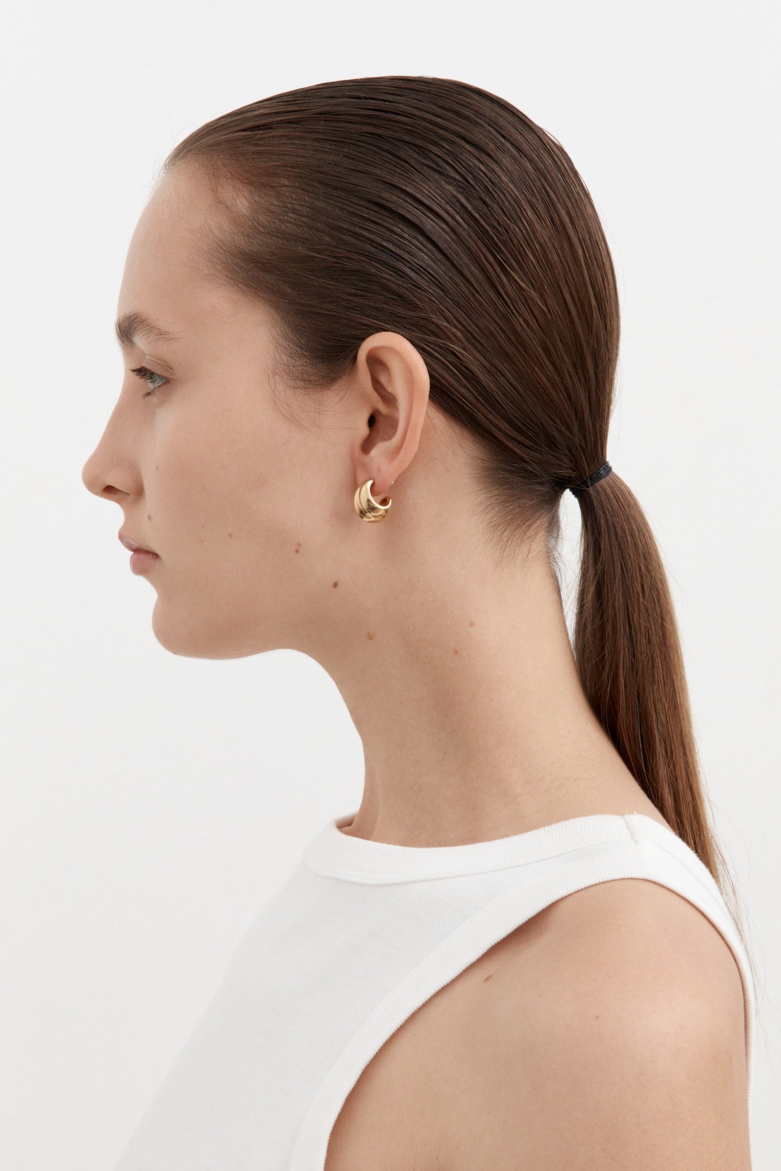 Mega Hoops - Small - Gold