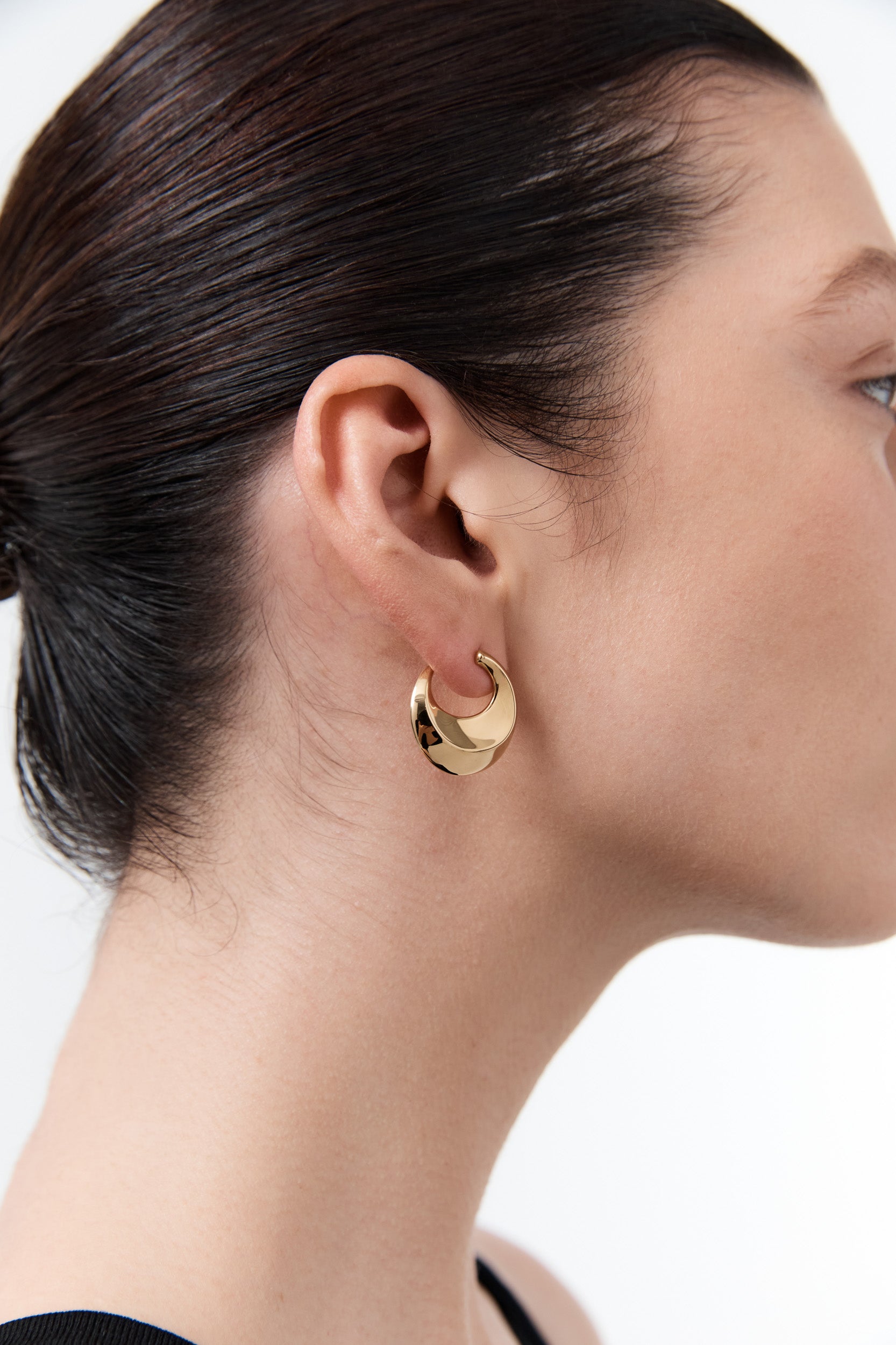 Open Earrings - Gold