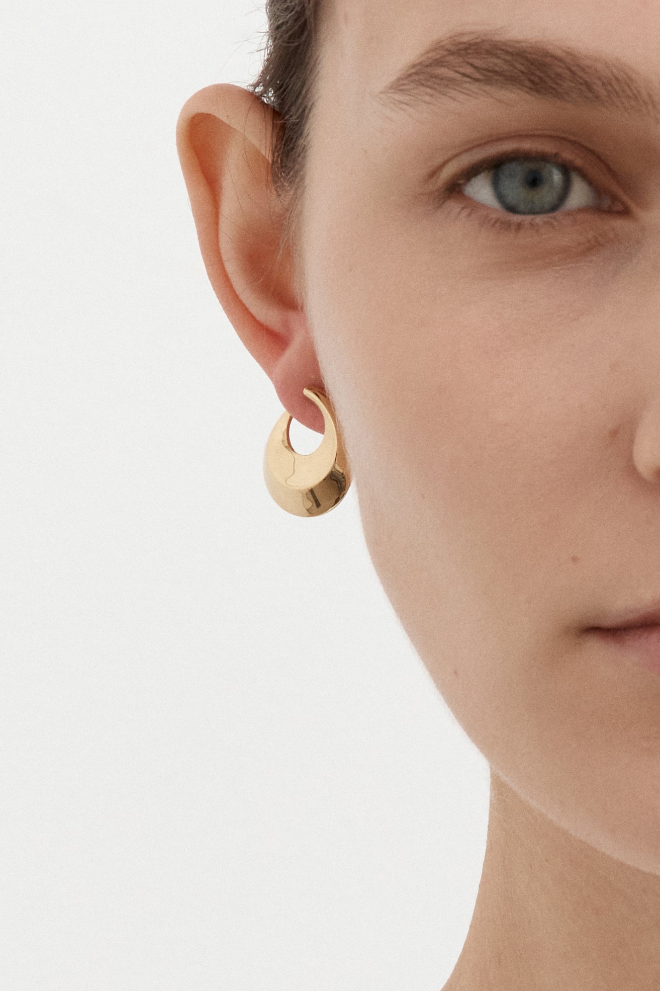 Offene Ohrringe - Gold | Wenig auf Lager