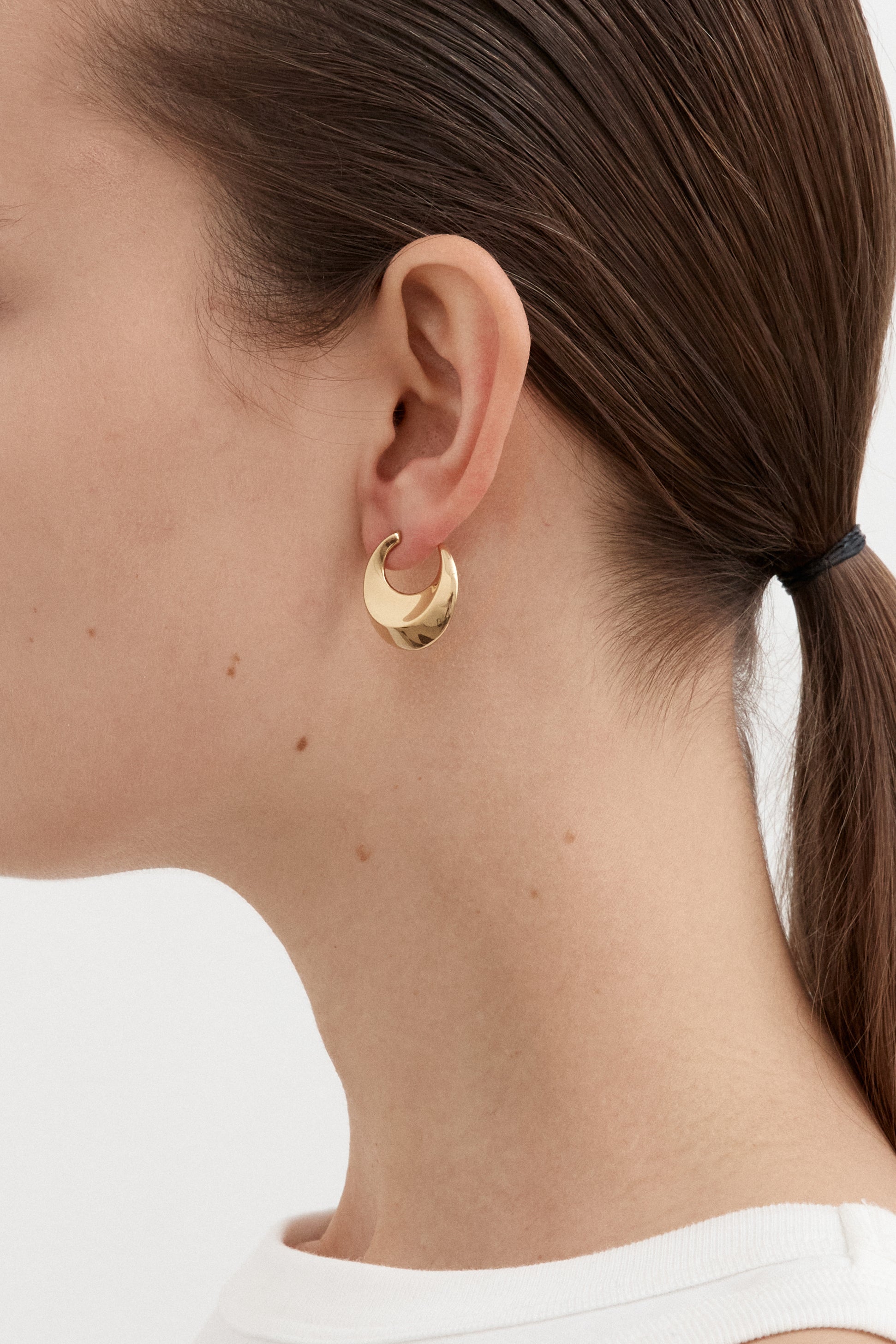 Open Earrings - Gold