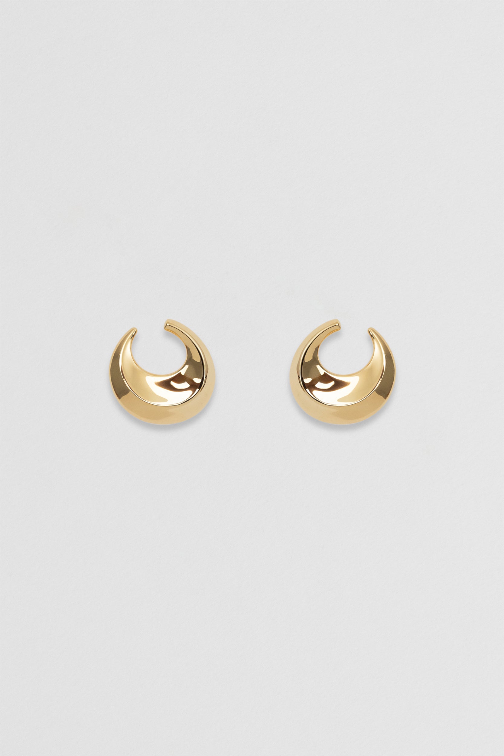 Open Earrings - Gold