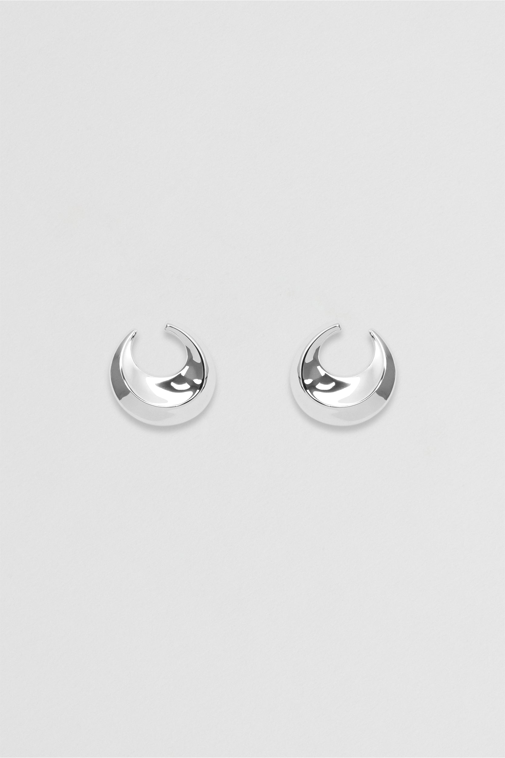 Open Earrings - Silver