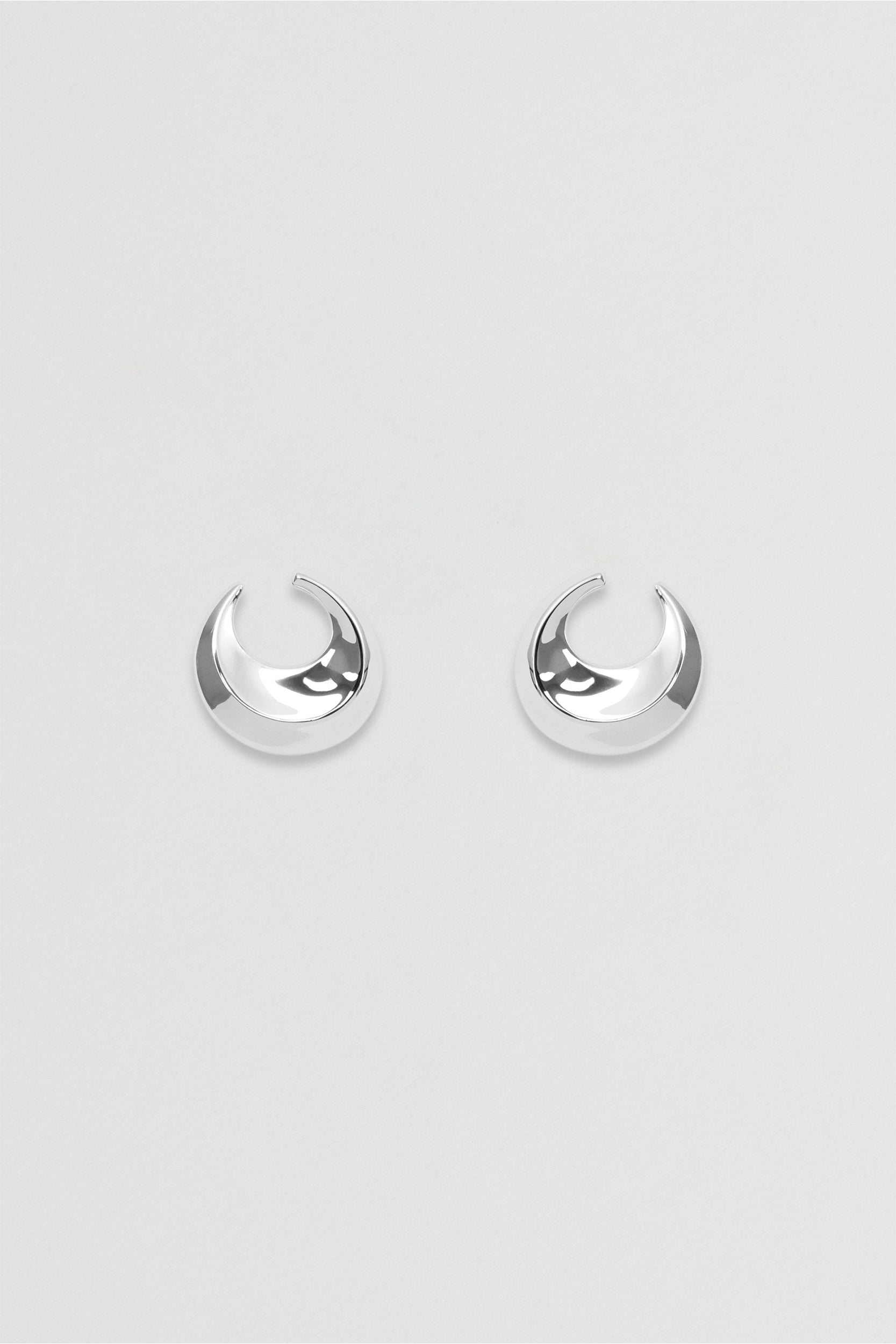 Offene Ohrringe - Silber