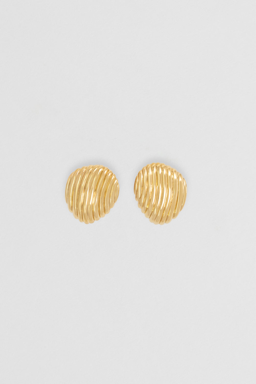 Paloma Dome Earrings - Small - Gold