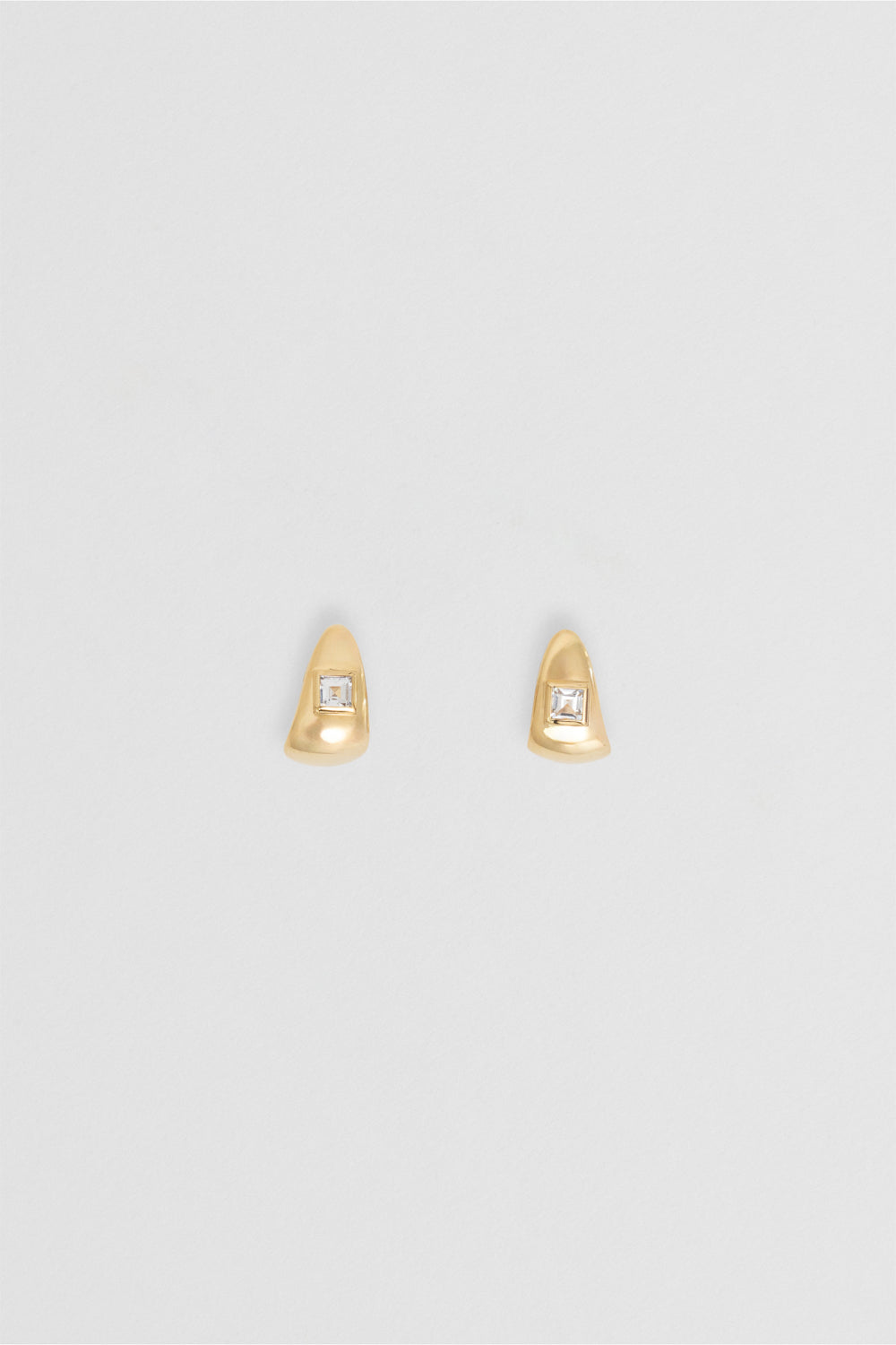 Rosco Topaz Earrings - Gold | Pre Order