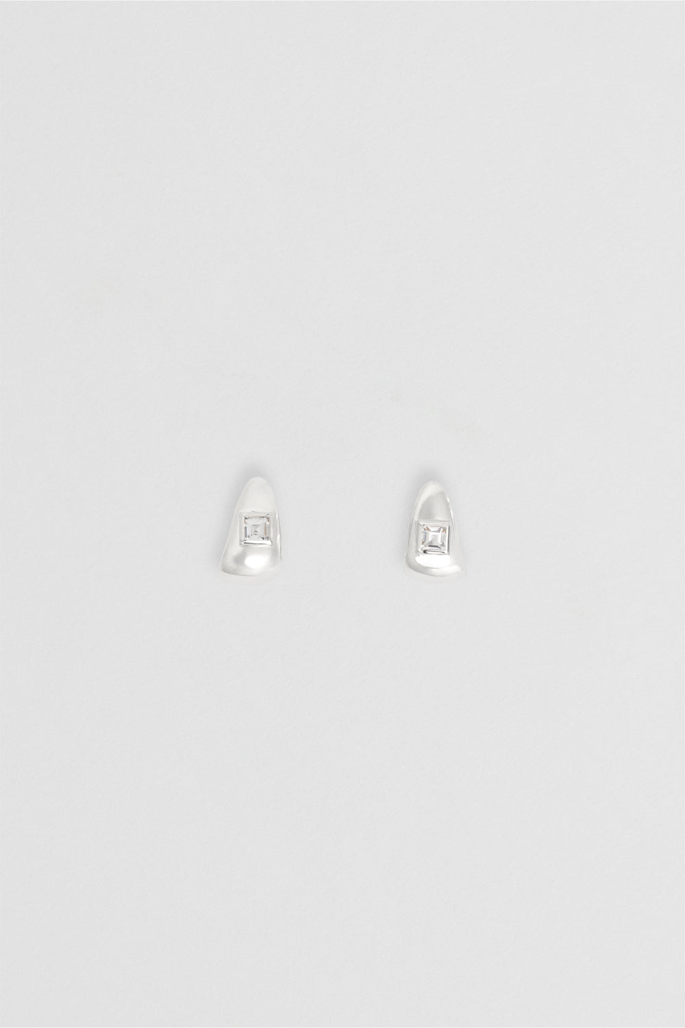 Rosco Topaz Earrings - Silver | Last Pair