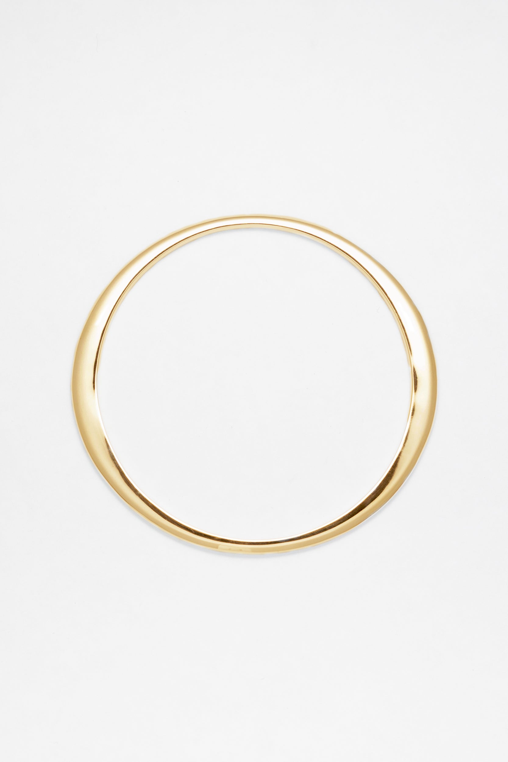 13. High Polish Bangle - Gold