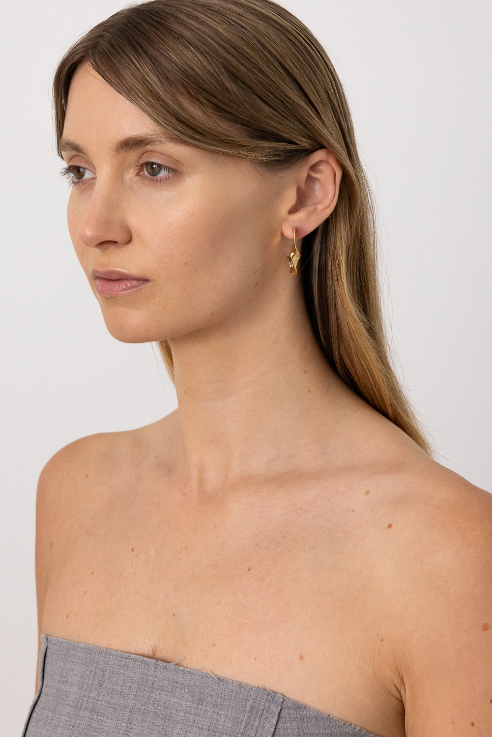 Sculpt Creolen - Gold