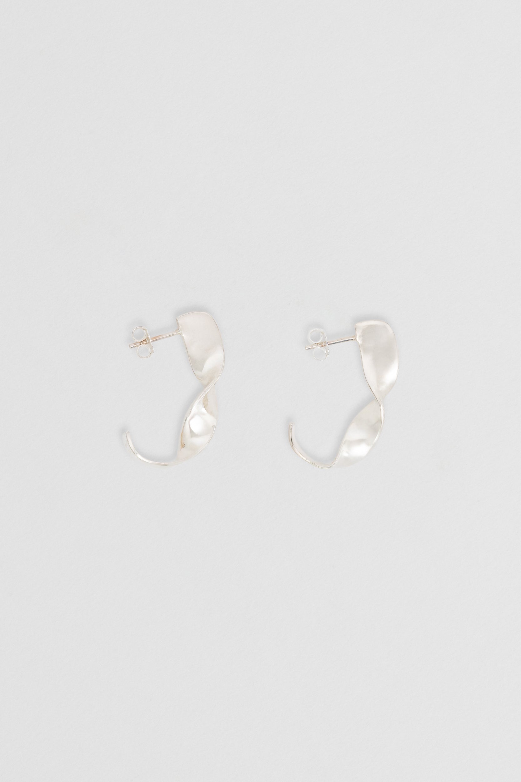 Sculpt Creolen - Silber