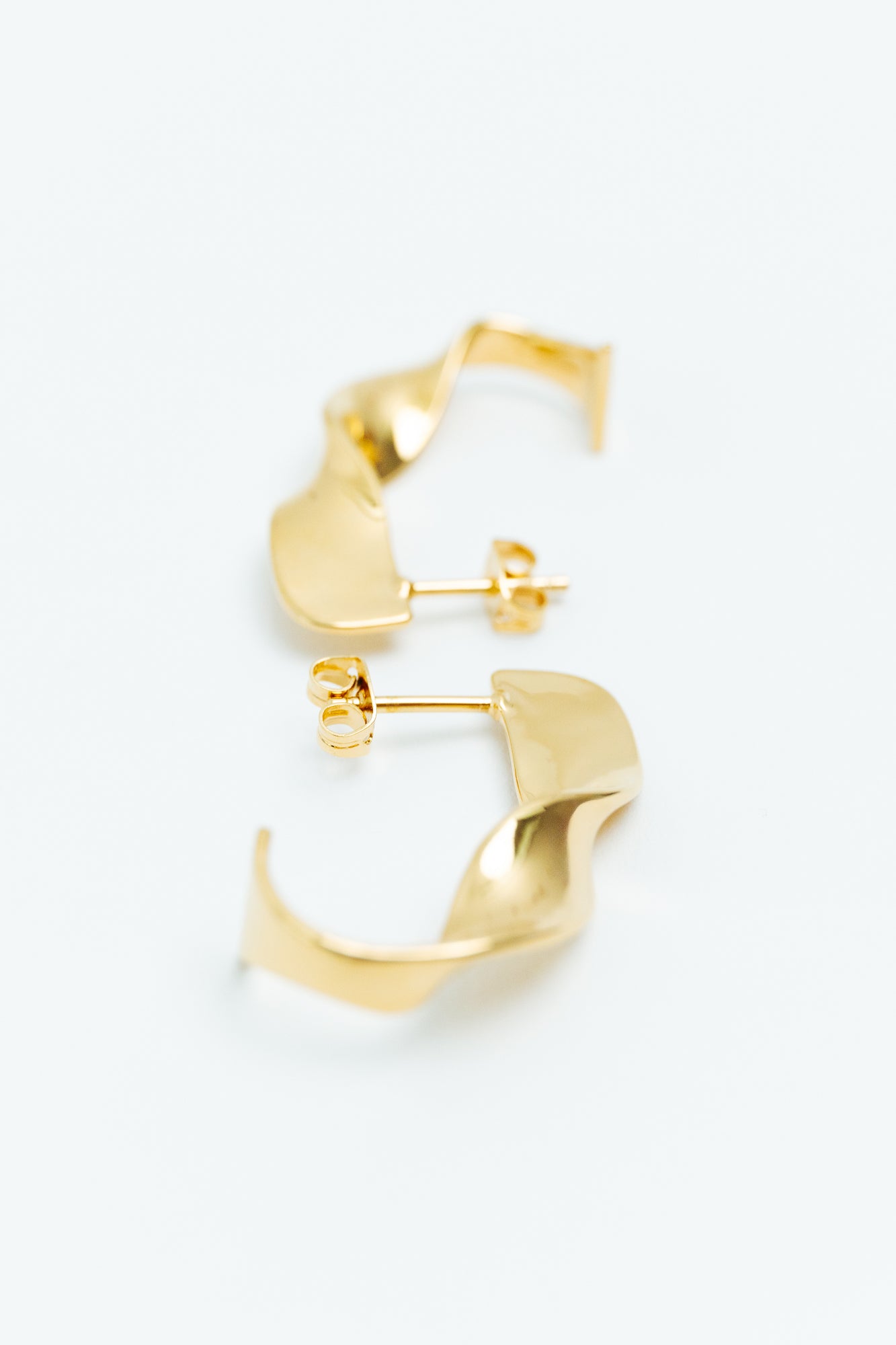 Sculpt Creolen - Gold