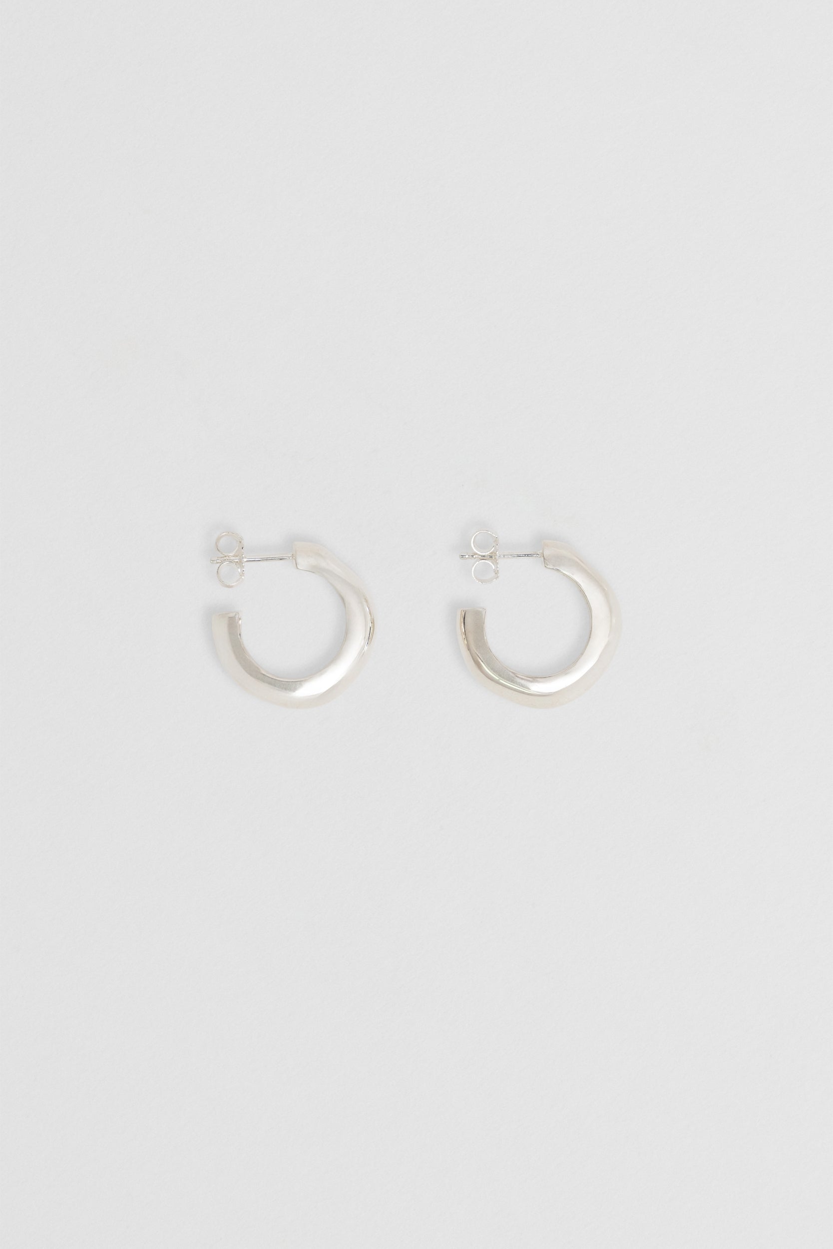 Sense Hoops - Medium - Silver