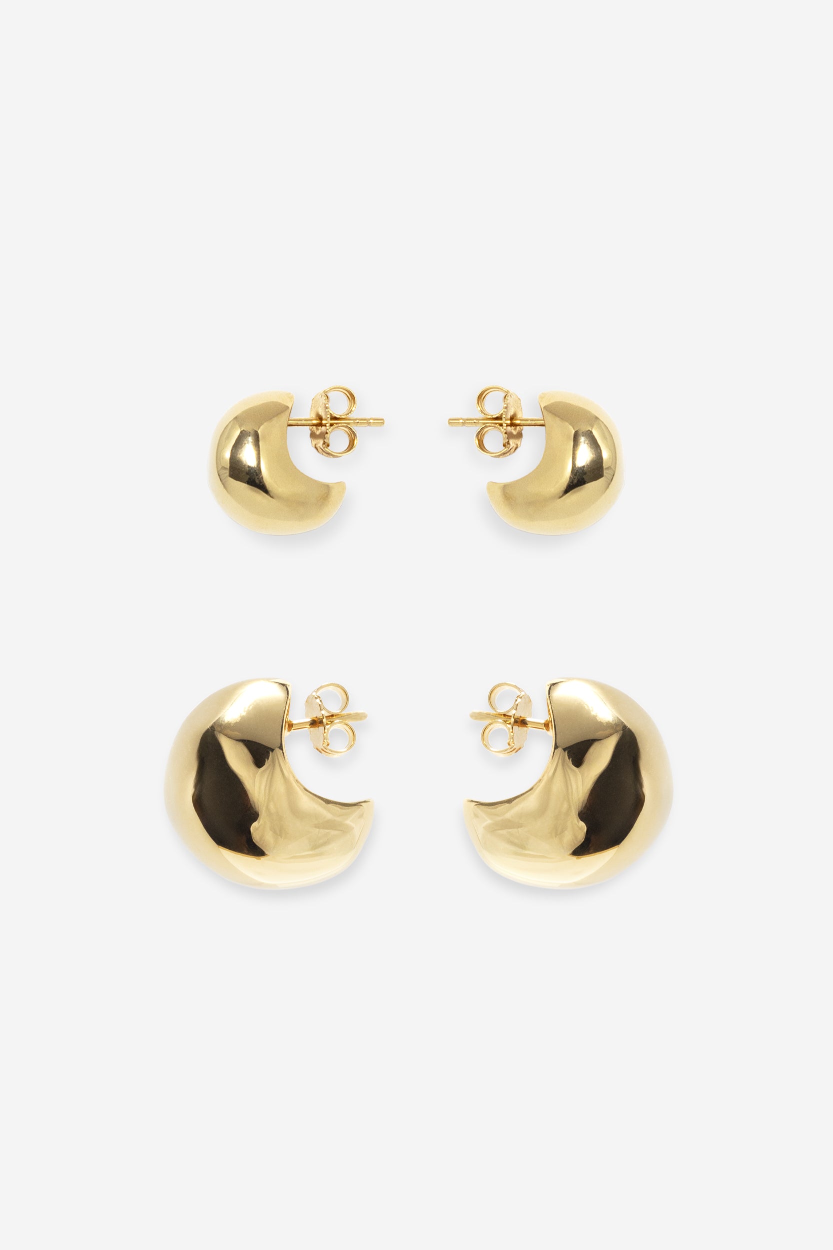 Statement Hoop Set - Gold