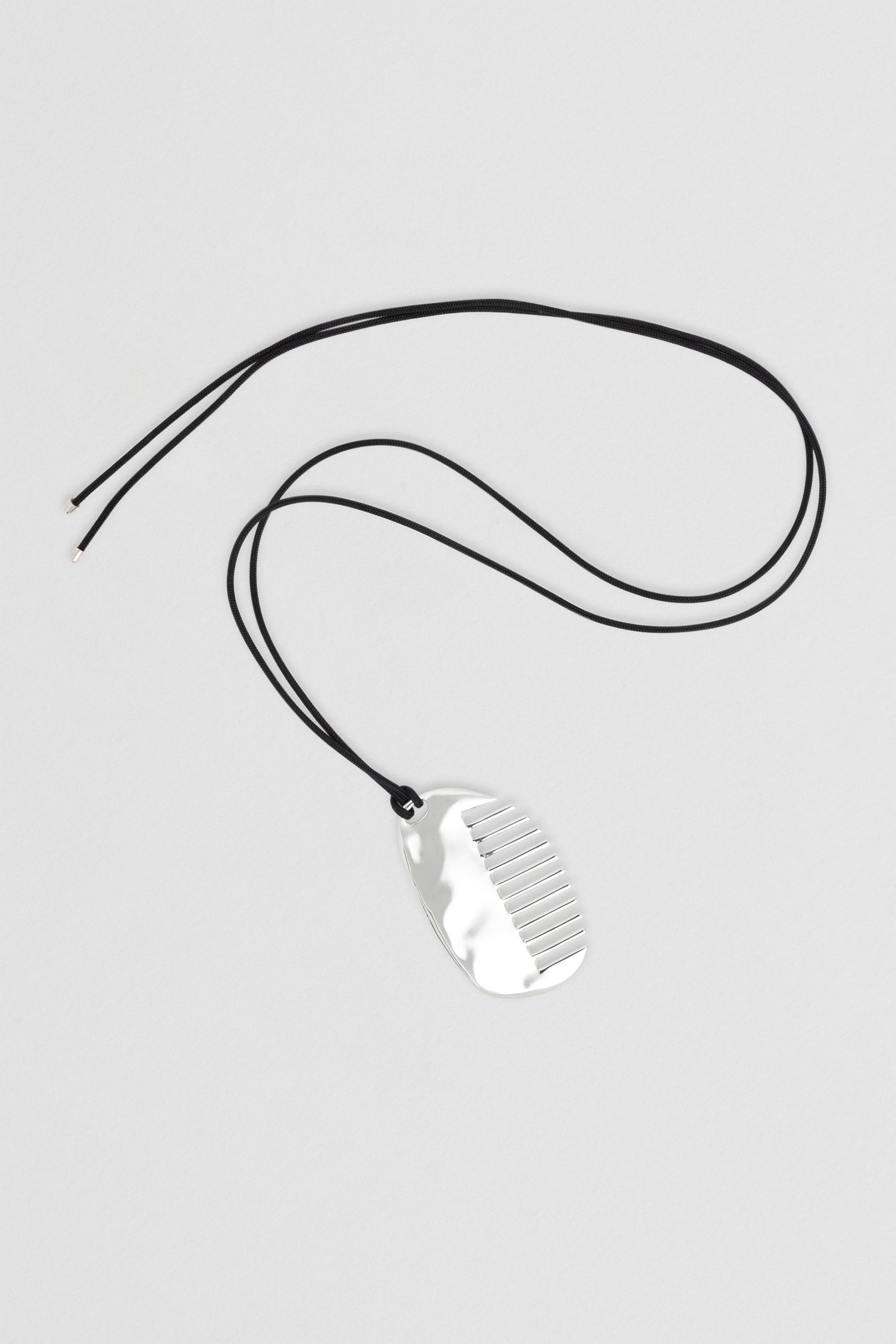 Comb Necklace - Silver