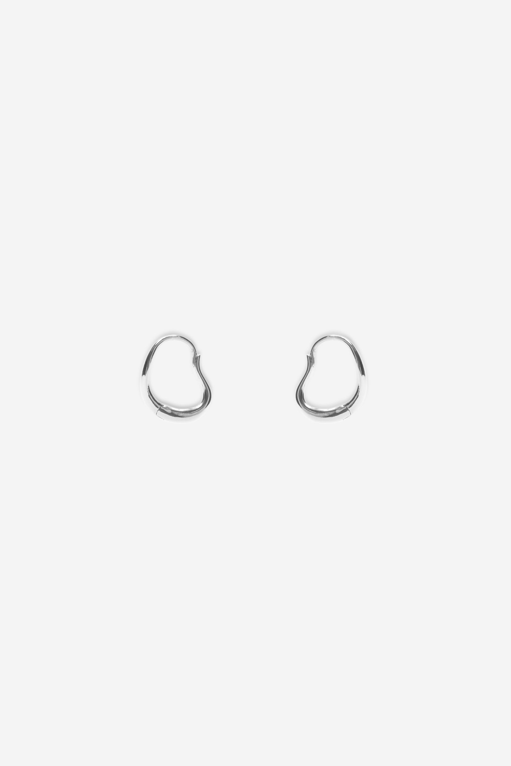 Ventee Hoops - Silver