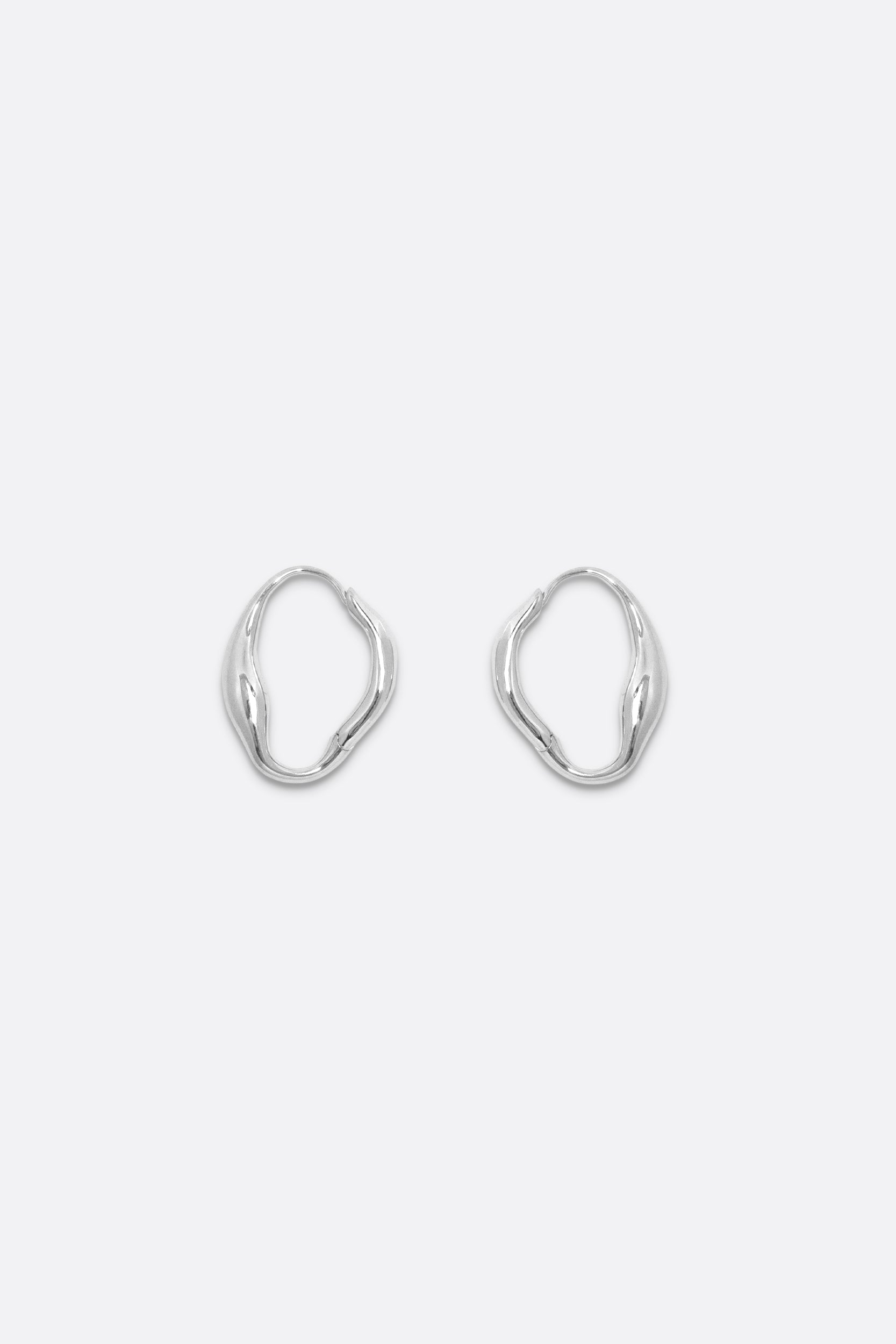 Version Hoops - Medium - Silver