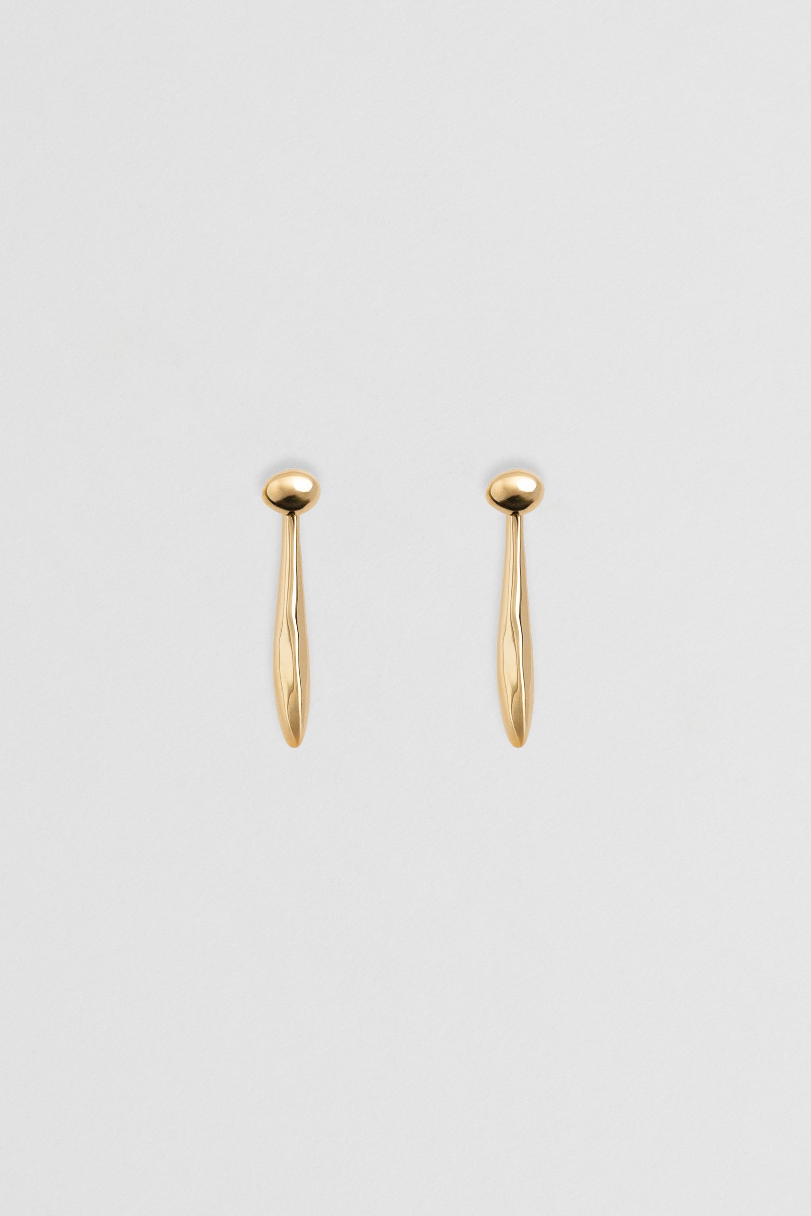 Verso Drop Earrings - Gold