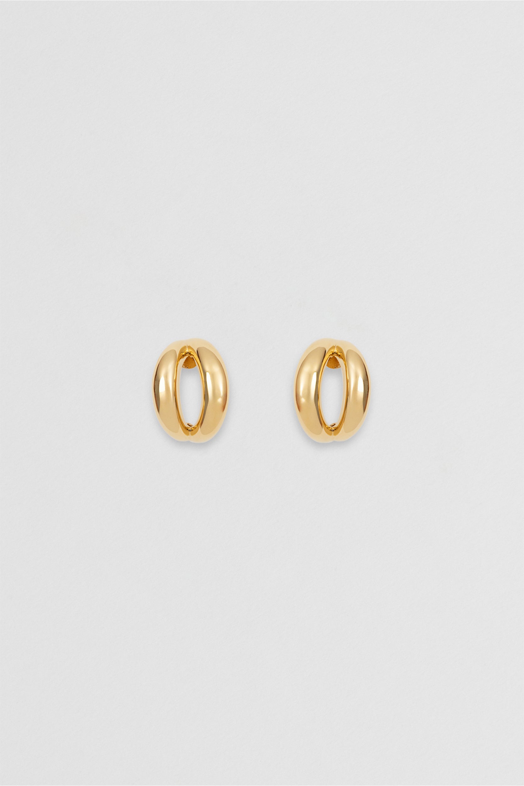 Via Earrings - Small - Gold