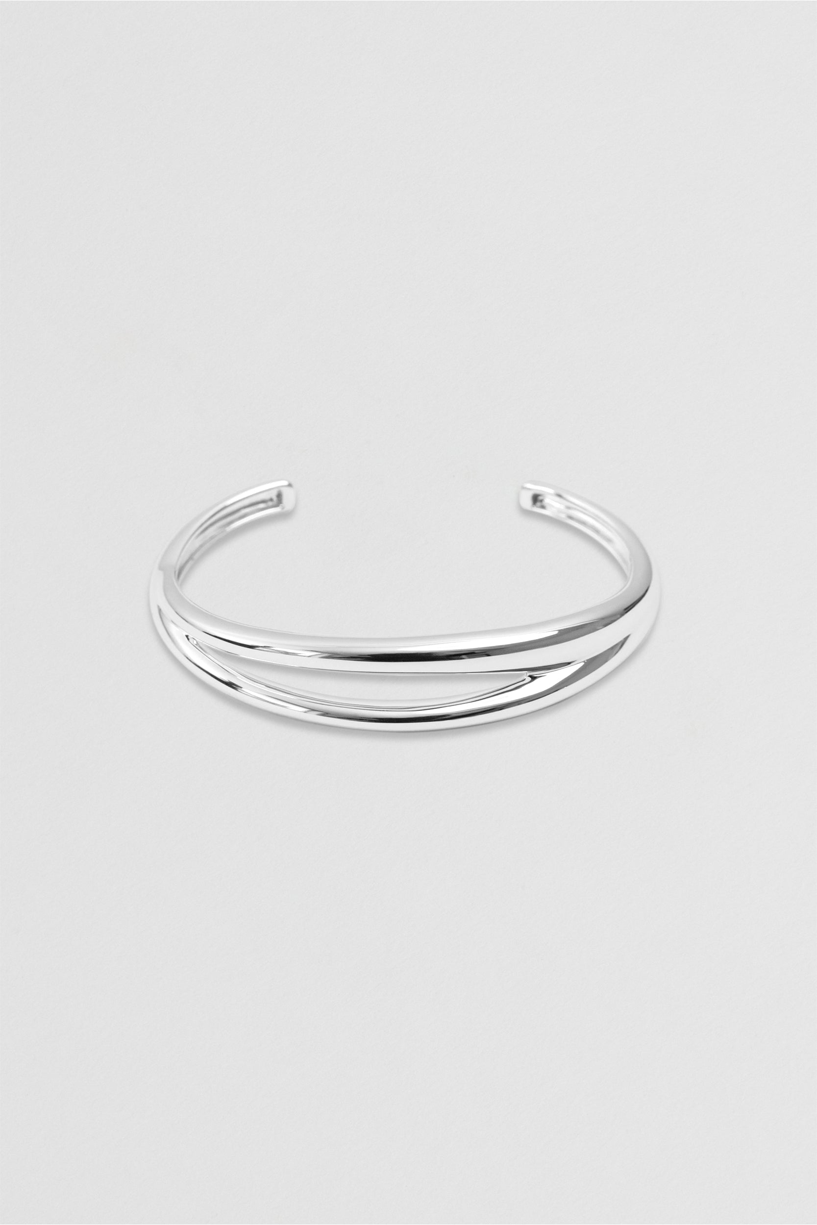 Via Wrist Cuff - Silver